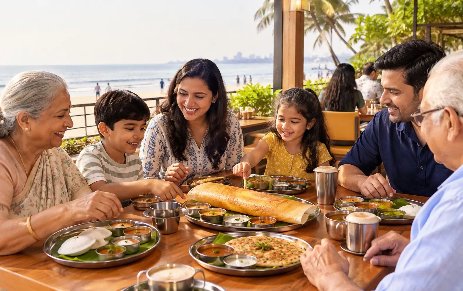 Sunday Family Outing in Juhu? Here's Where to Eat Pure Veg South Indian Food Together